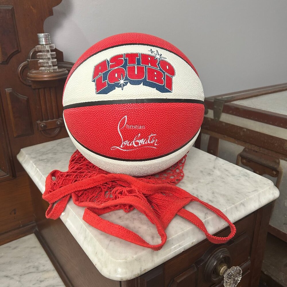 Christian Louboutin Astro Loubi VIP Basketball with Net Bag